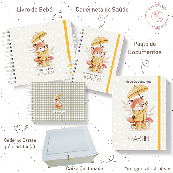 Kit III Memórias - Raposinho