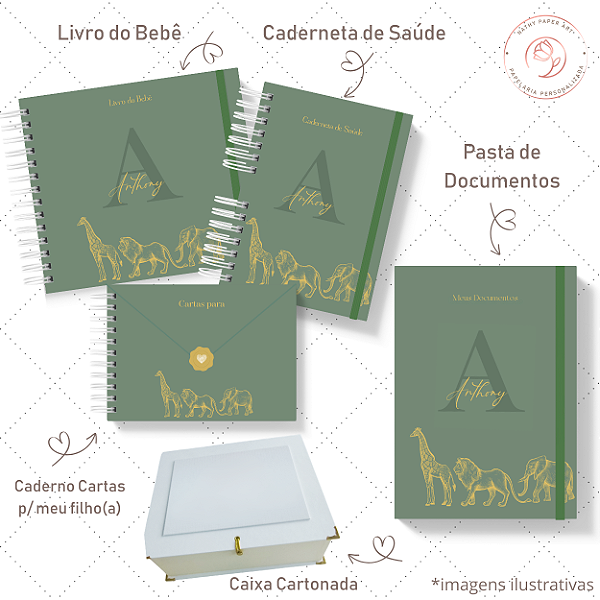 Kit III Memórias - Safari Clean