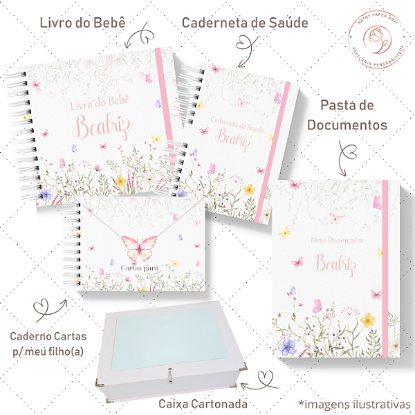 Kit III Memórias - Jardim Delicado