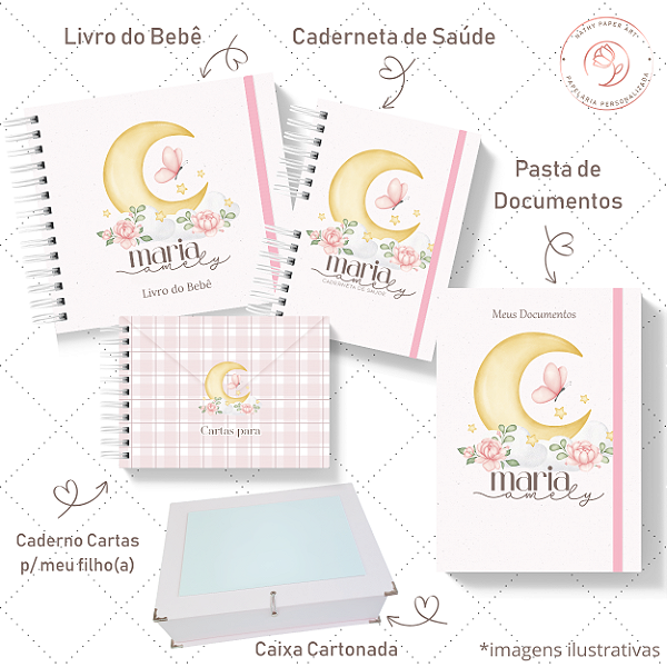 Kit III Memórias - Lua