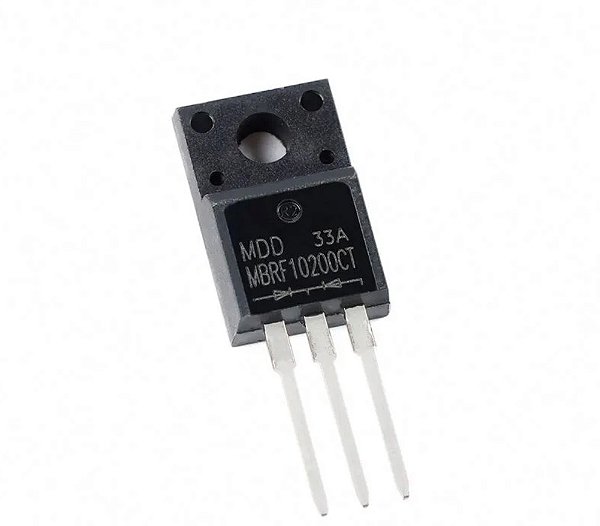 Diodo MBRF10200CT  200v 10a