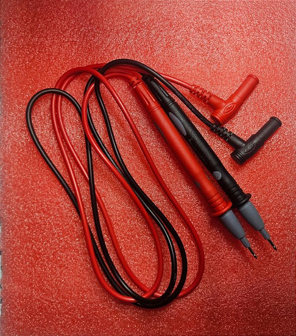 ponta de prova para multímetro  com ponta padrão