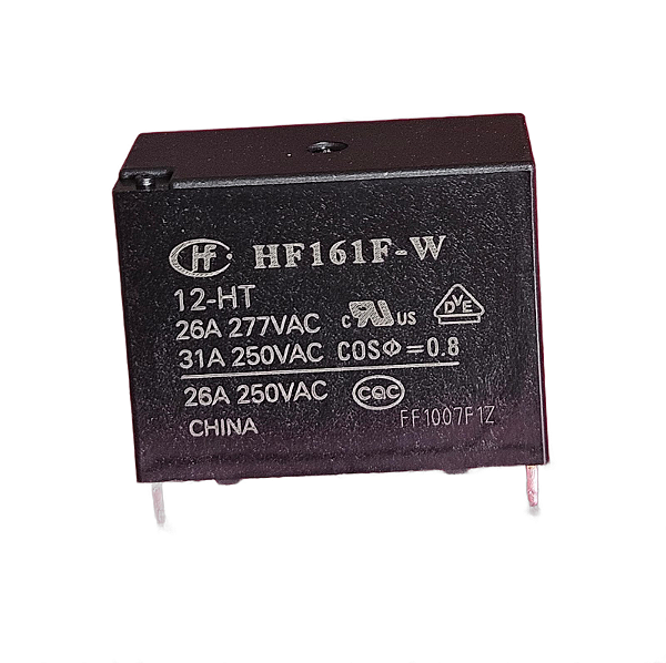 Relé HF161F-W-12HT HF161F W 12HT