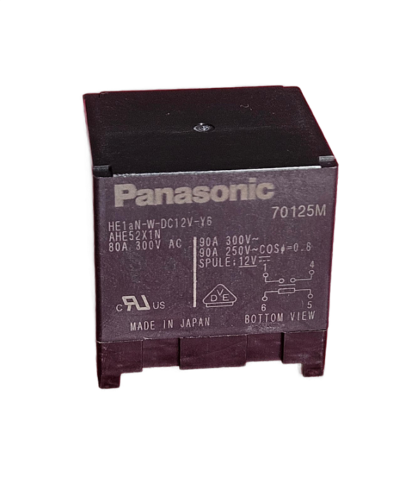 Relé HE1AN-W-DC12V-Y6 HE1AN W DC12V Y6 ahe52x1n