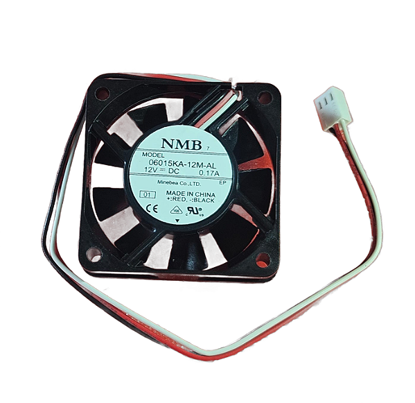 Cooler Ventoinha NMB 06015KA-12M-AL 12v 0,17a