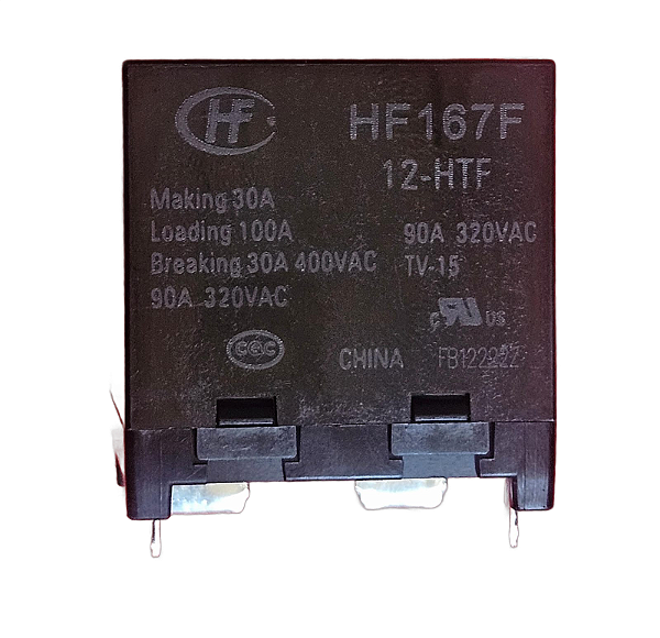 Relé HF167F-12-HTF HF167F 12 HTF