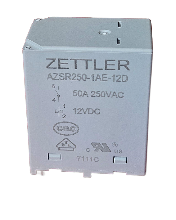 Relé AZSR250-1AE-12D AZSR250 1AE 12D contatos simples
