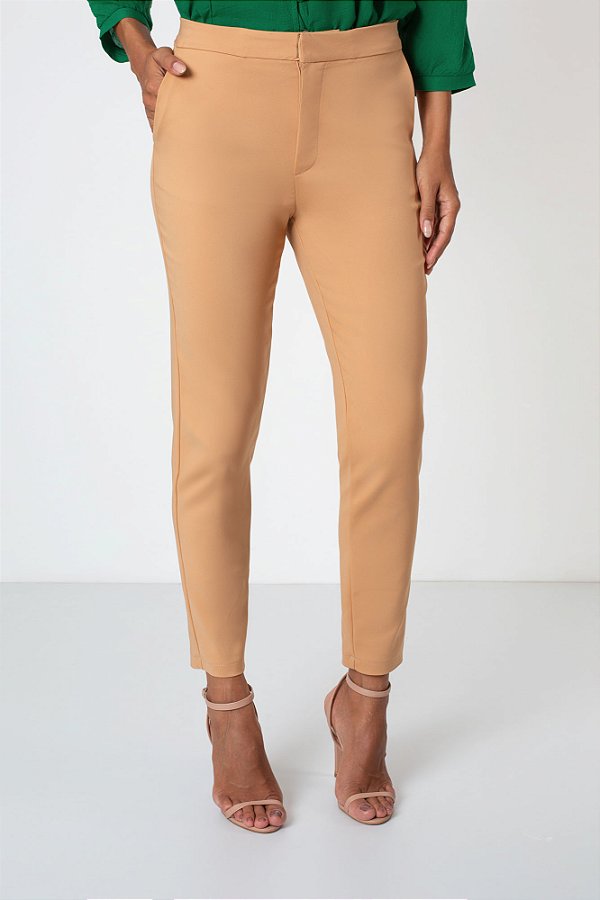 Calça Alfaiataria Flor de Lis  F67209