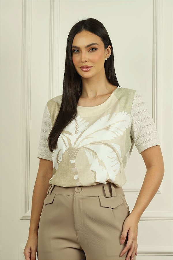 Blusa Estampada Anemone T76757