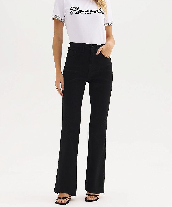 Calça Agata Flare Flor de Lis F22335P