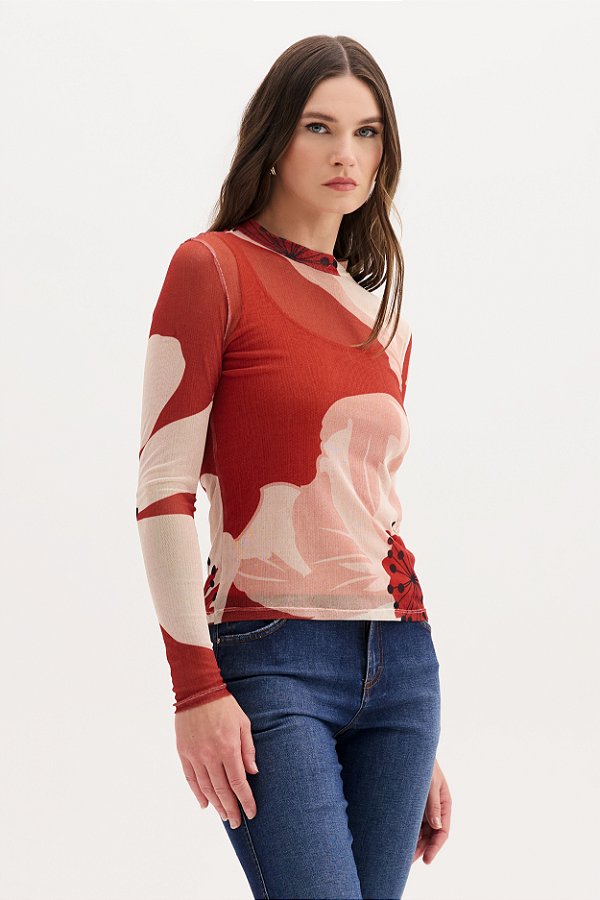 Blusa Flor de Lis F27627