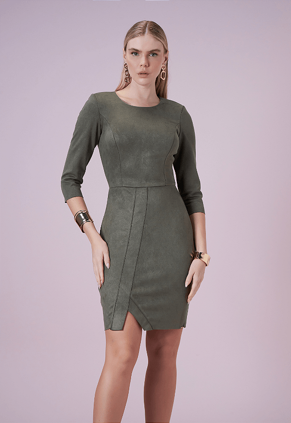 Vestido Suede BanaBana 310873