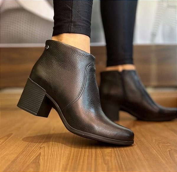 Bota Cano Baixo Couro Bottero 346901