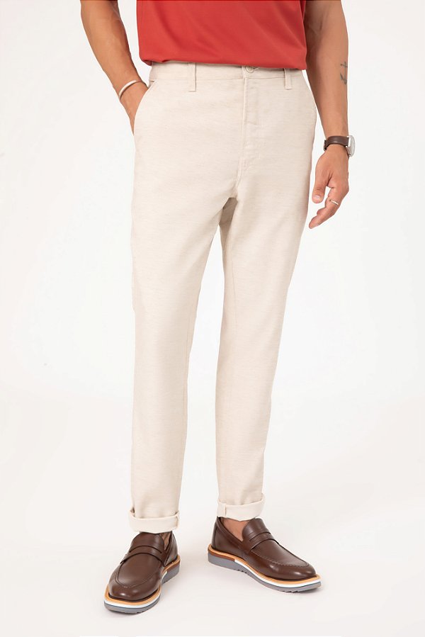 Calça Masculina Slim Chino Select DLZ