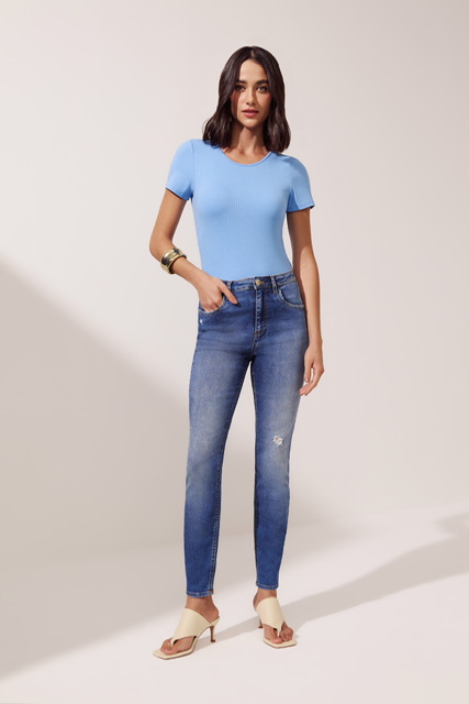 Calça Jeans Turmalina Cigarrete F62405