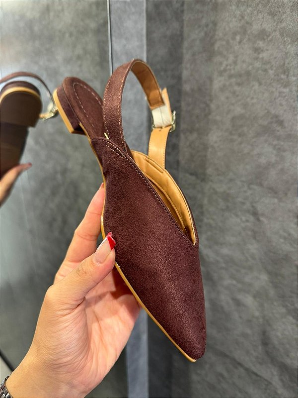 Sapatilha Slingback Bico Fino Vizzano 12061016