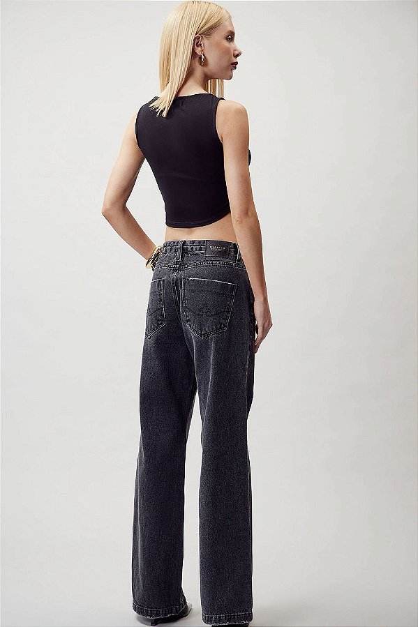 Calça Wide Flor de Lis F22450