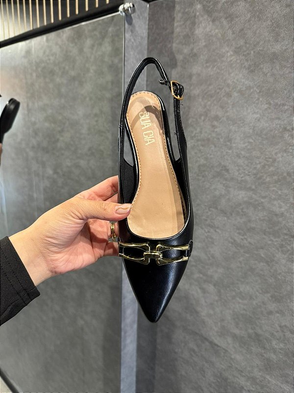 Mule Feminino Sua Cia Bico Fino Original