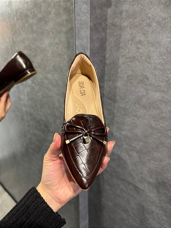 Sapato Sapatilha Loafer Feminino Sua Cia