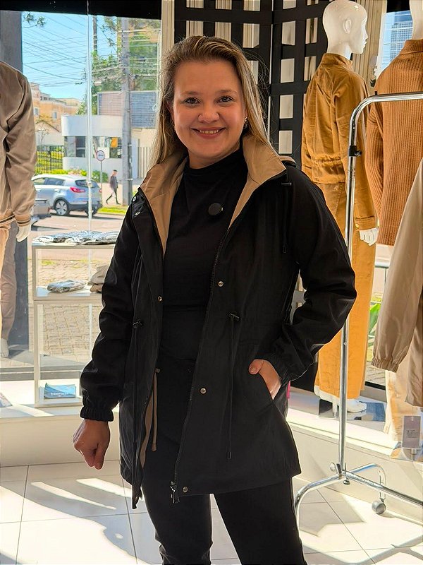 Parka Feminina Dupla Face PL4909
