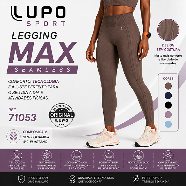 Calça Legging Max Lupo 71053