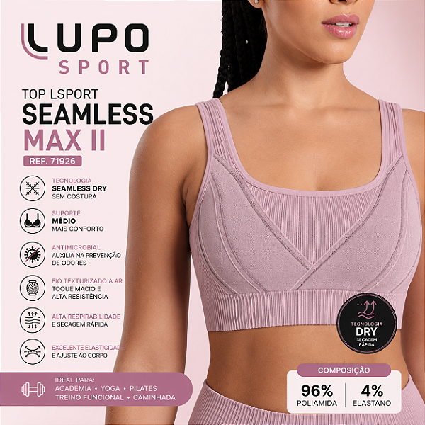 Top Lsport Seamless Max II Lupo 71926