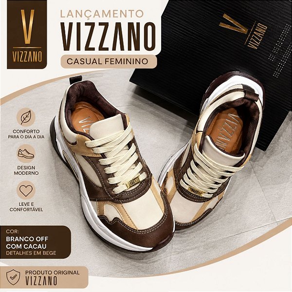 Tenis Casual Vizzano Feminino Original 1487101