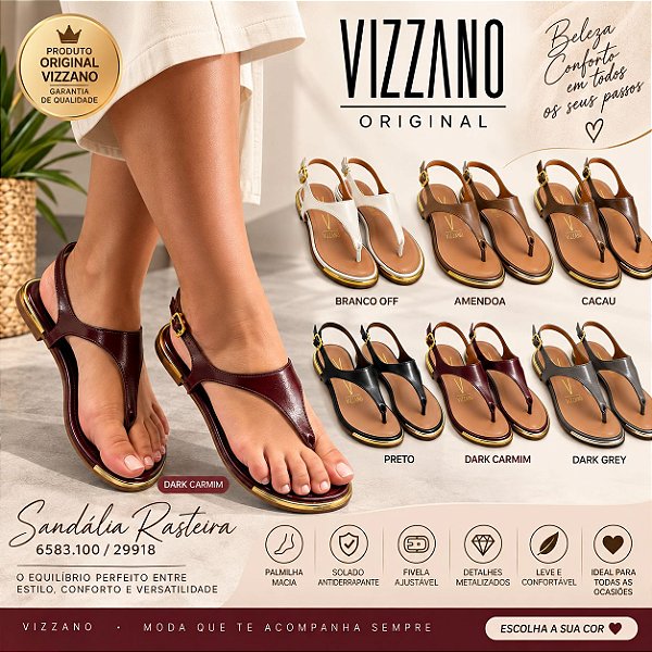 Rateira Feminino Vizzano Original
