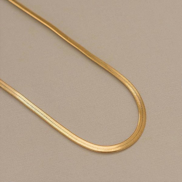 Chocker Malha Fita 35cm+5cm