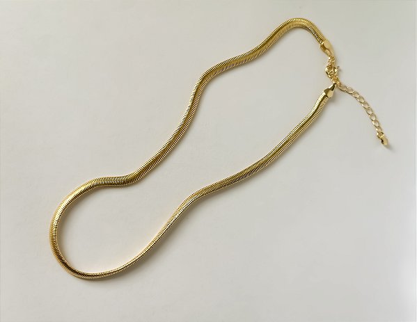 Chocker Fio Alemão 4mm 35cm+5cm