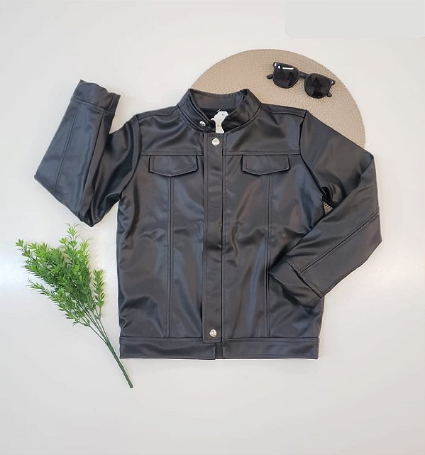 Jaqueta couro sintético