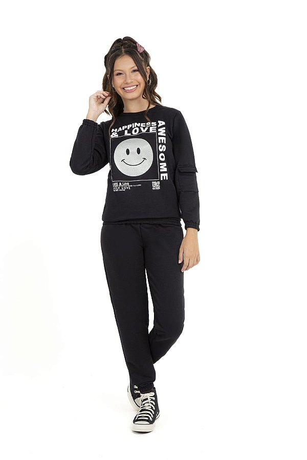 Conjunto feminino Teen