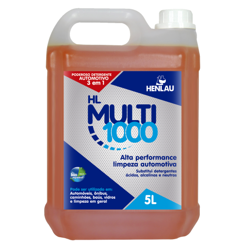 HL MULTI 1000 DETERGENTE AUTOMOTIVO 3EM1 5L