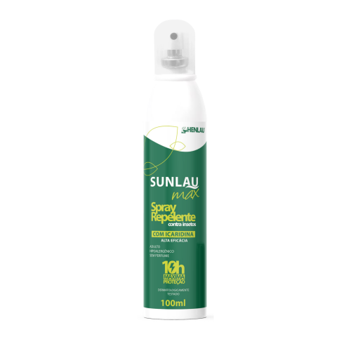 REPELENTE MAX ICARIDINA - 10 HORAS DE PROTEÇÃO SPRAY 100 ML