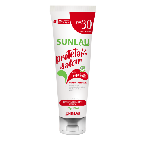 PROTETOR SOLAR FPS 30 COM REPELENTE ICAREDINA E VITAMINA E 120G