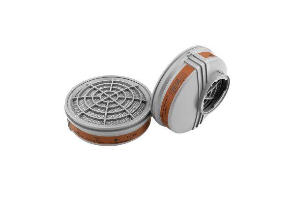 KIT COM 2 FILTROS PARA VAPORES ORGÂNICOS (VO)