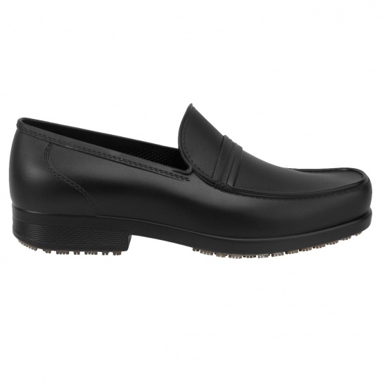SAPATO SOCIAL  ANTIDERRAPANTE IMPERMEAVEL  MACULINO PRETO - STICKY SHOES