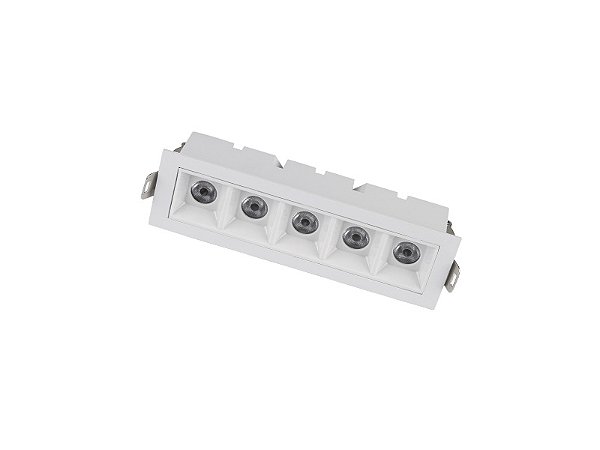 Spot LED Luz Pontual Arch Embutir 10W 2700K 24º Taschibra Branco