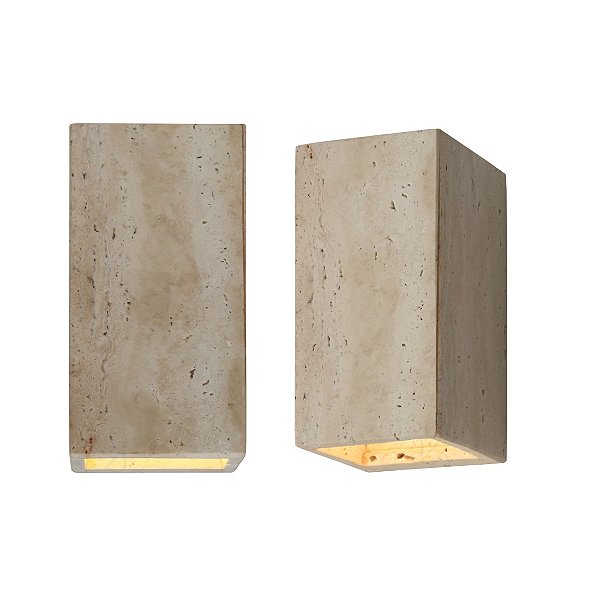 Arandela Travertino 8x8x16cm 2xG9 DCB02667
