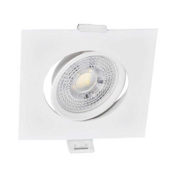 Spot Led Neo Embutir Quadrado 5w Branco Frio 6500k Taschibra Branco