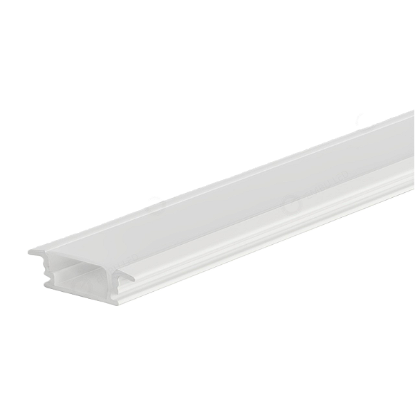 Perfil de embutir 200cm alumínio 41,3x10cm Branco EBFIL80185
