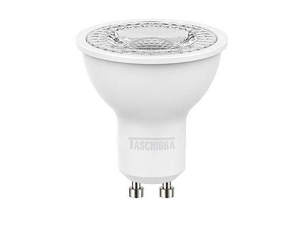 Lampada Led Dicróica Gu10 7w 2700k 525lm Dimerizável TDL50 Taschibra
