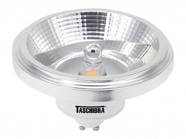 Lampada LED AR111 24º 12W 2700k GU10 720lm Bivolt Taschibra