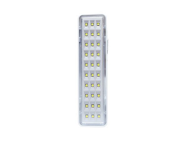 Luminária De Emergência Taschibra Pratic Tle06 Led 2w Branca