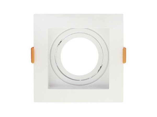 Spot de Embutir Recuado Conecta 1x Dicróica PAR16 GU10 Branco