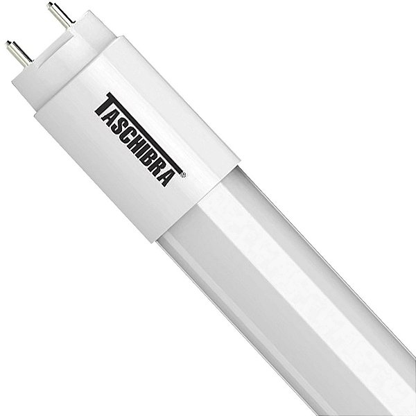 10 unidades Lampada LED Tubular T8 20,5w 120cm G13 4000K Biv Taschibra