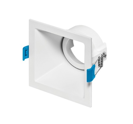 Embutido Recuado Direcionável Square MR16 Dicróica Branco STH8915BR