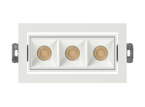 Embutido Recuado Square Micro 7W 2700k 30º 3 focos STL25364BR/27