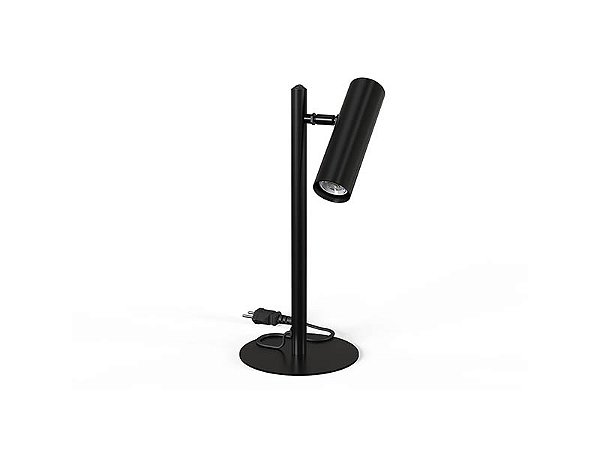 Luminária de mesa Nord MR11 Preto Fosco Taschibra