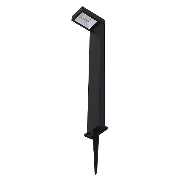 Luminária de Jardim Grass LED 10W 3000K Bivolt IP65 Preto Gaya 7422